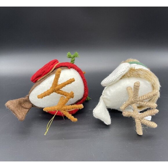 Target Spritz 2017 Christmas Featherly Friends Felt Birds Figurine Digby Tahoe - Picture 7 of 12